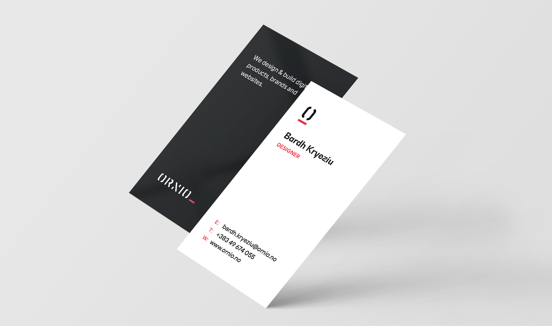 Brand stationery example