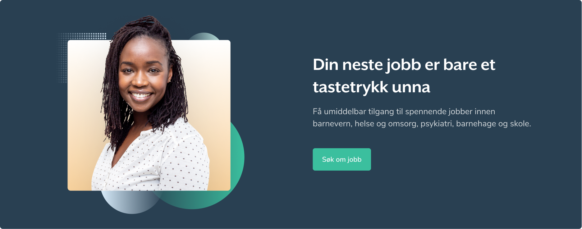 A full-width callout section.