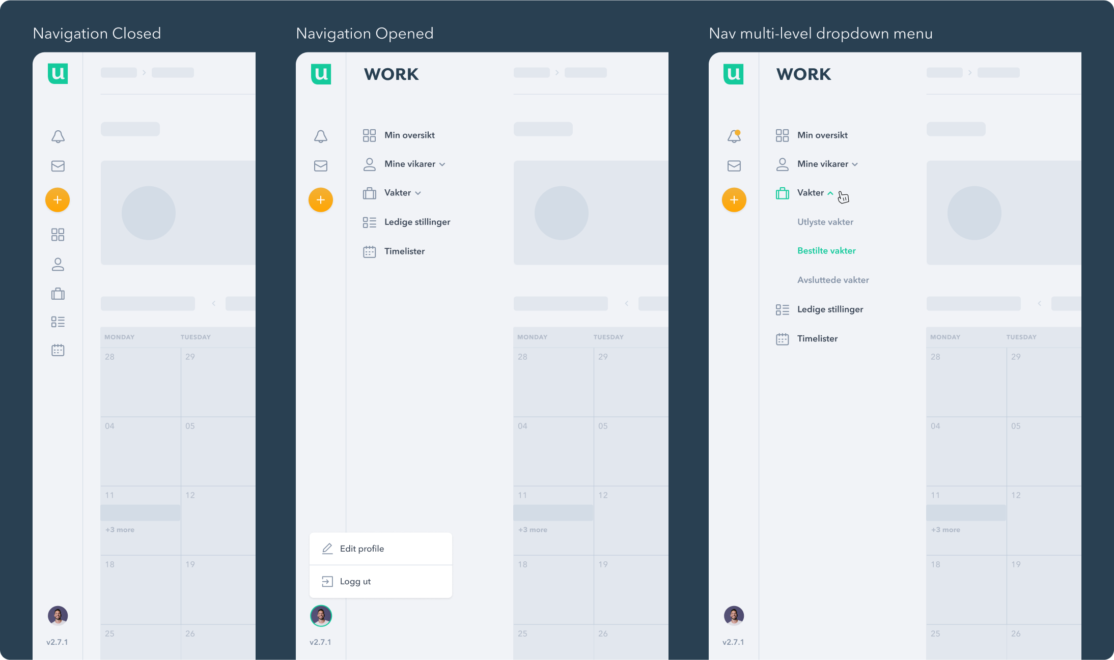 A highly composable side navigation component that is suitable for multi-level operation.