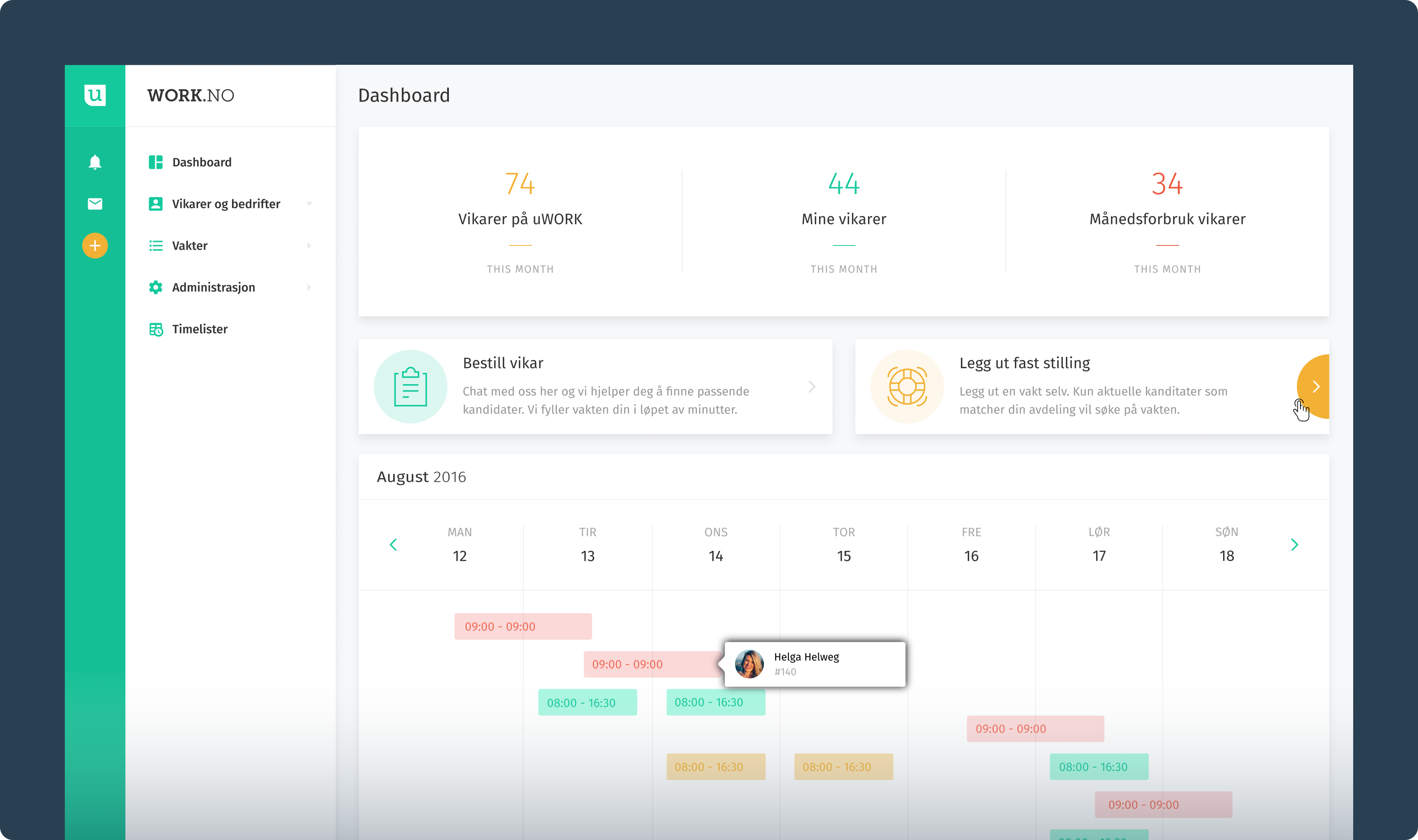 The old version of the platform was characterized by boxes with long shadows, giving a feeling of outdated design.