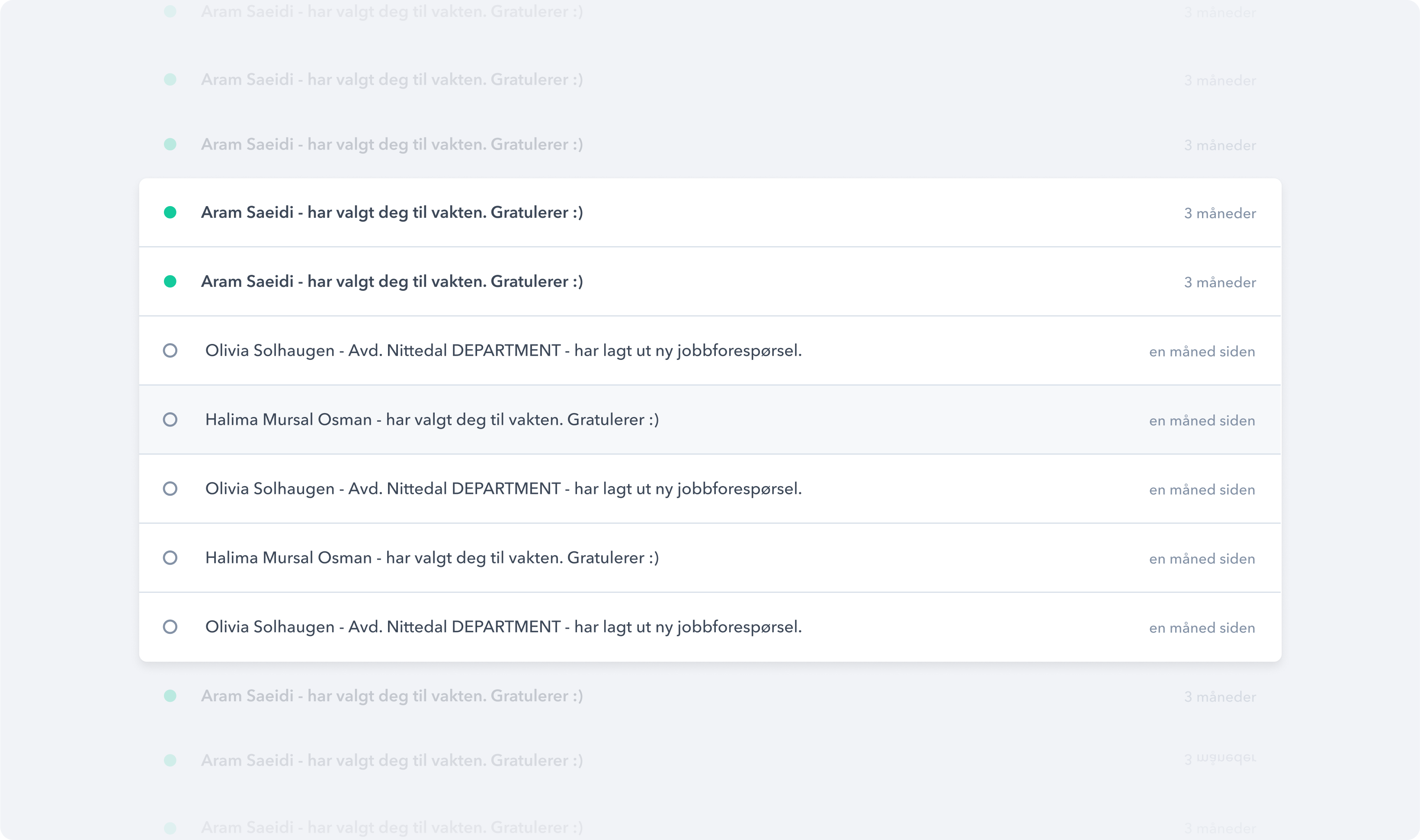 A List component that groups together a collection of similar or related items.
