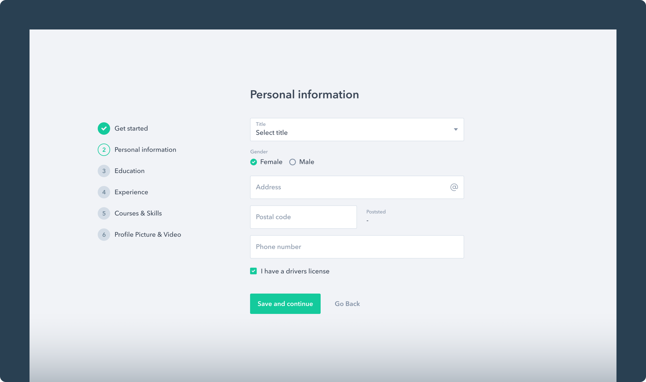 Personal Information